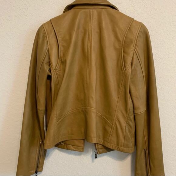 Pelle Studio Caramel Brown Genuine Leather Jacket - Picture 10 of 11